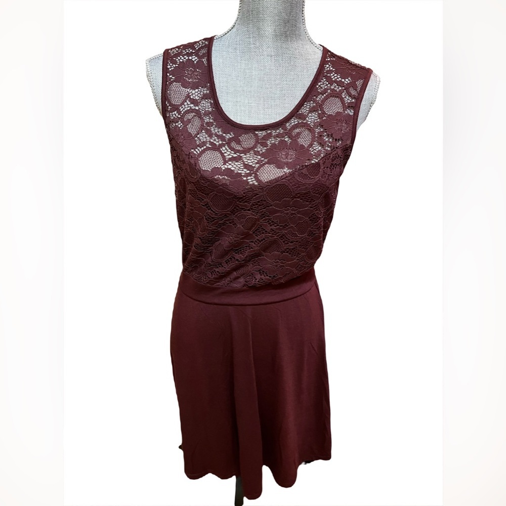 Purple Lace Dress
